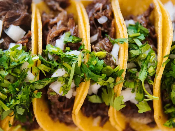 Pulled pork-taco